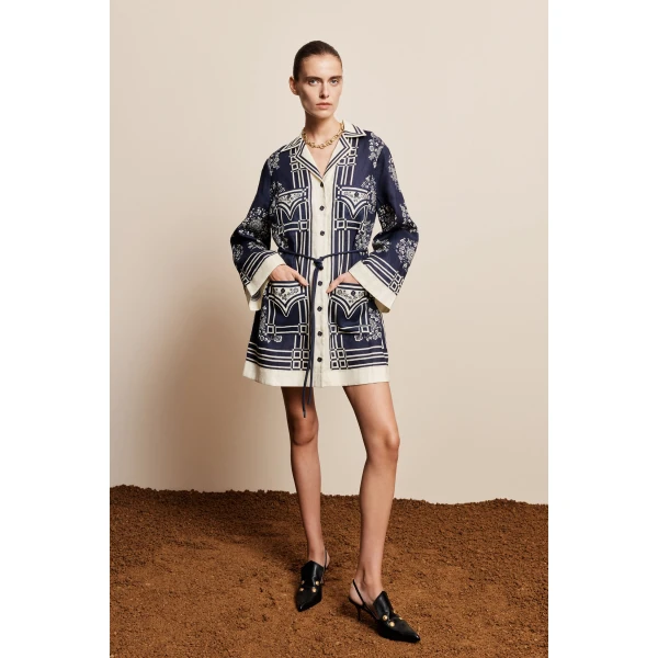Alemais Banderra Mini Dress, view 2