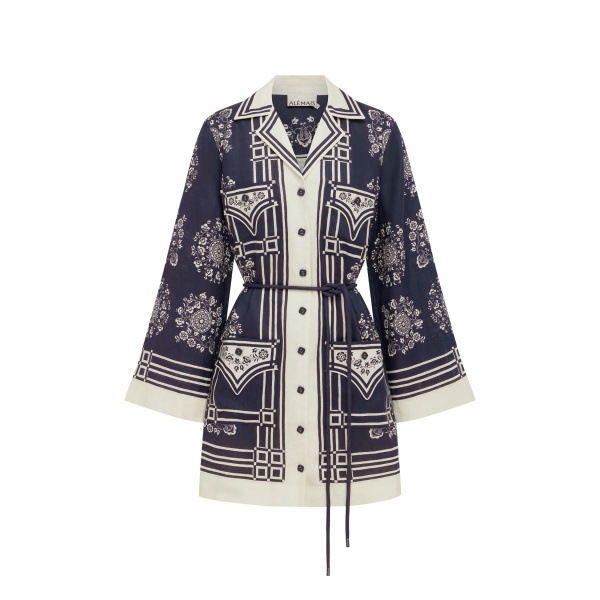 Alemais Banderra Mini Dress
