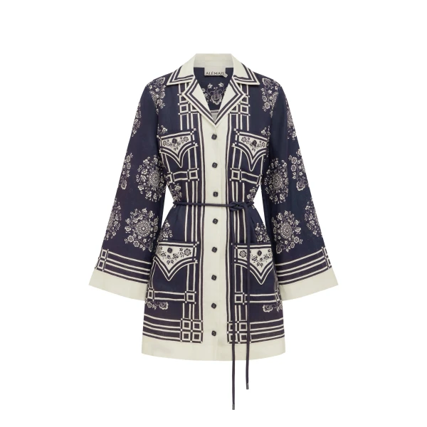 Alemais Banderra Mini Dress