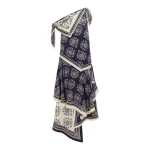 Alemais Banderra Silk Scarf Dress