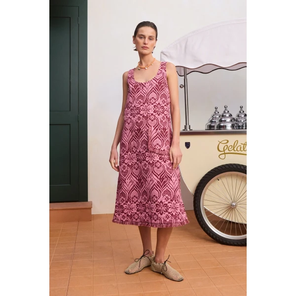 Alemais Blondie Midi Dress, view 2