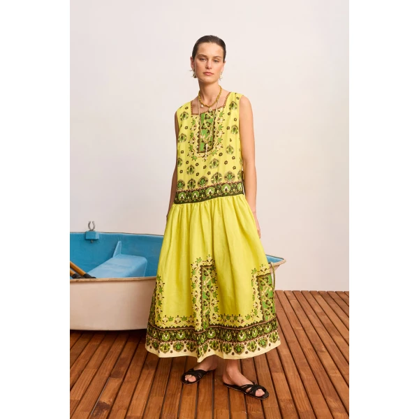 Alemais Bridgette Midi Dress, view 2