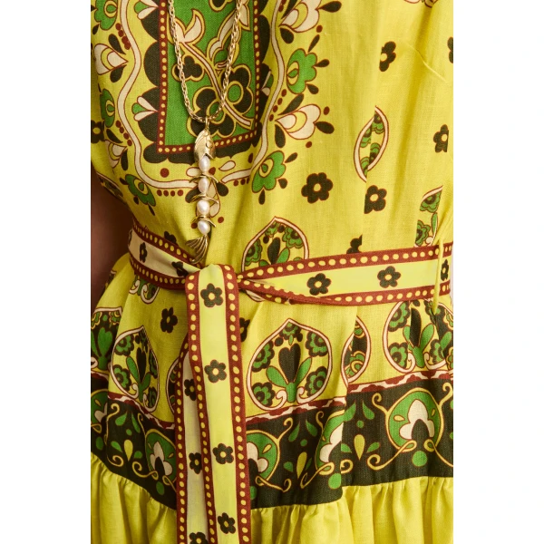 Alemais Bridgette Midi Dress, view 5