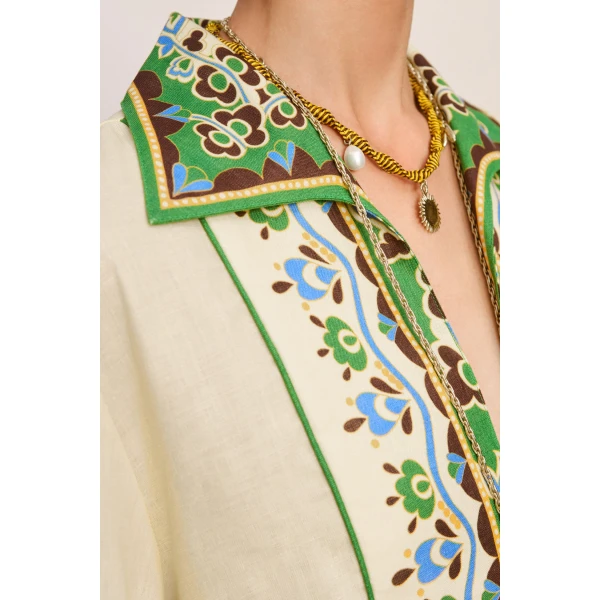 Alemais Bridgette Mini Shirtdress Dress, view 5