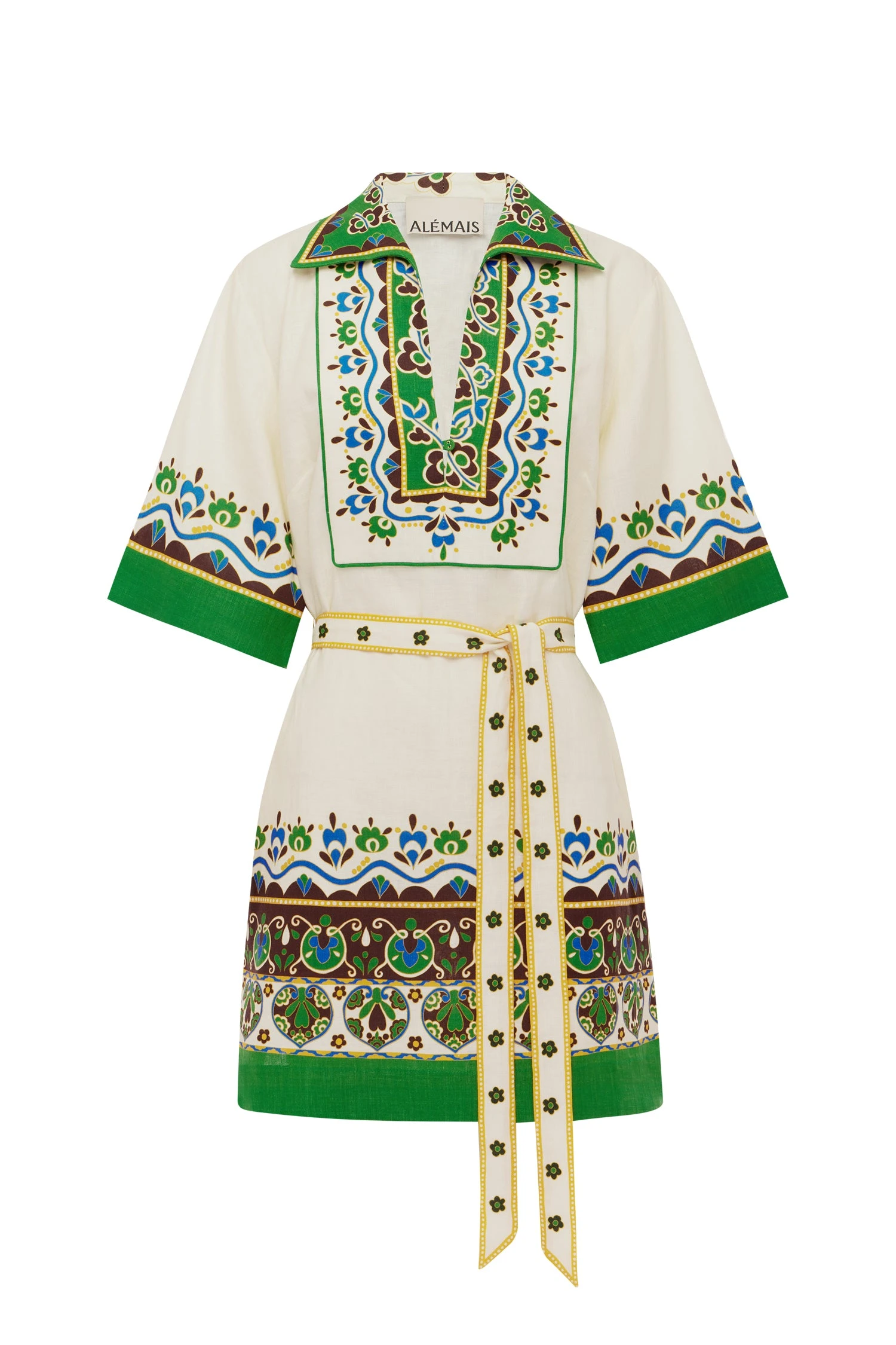 Bridgette Mini Shirtdress by Alemais - Dresses Alemais Bridgette Mini Shirtdress Dress
