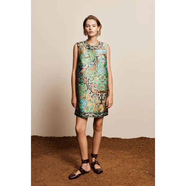 Alemais Charlotte Mini Dress, view 2