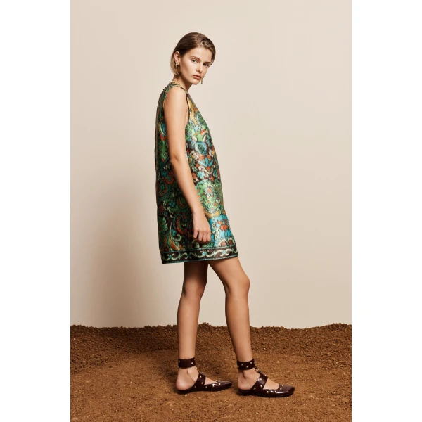 Alemais Charlotte Mini Dress, view 3