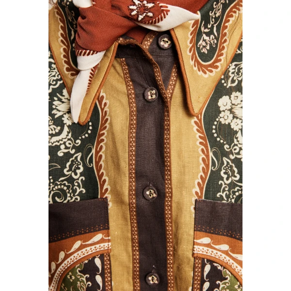 Alemais Darcey Mini Dress, view 5