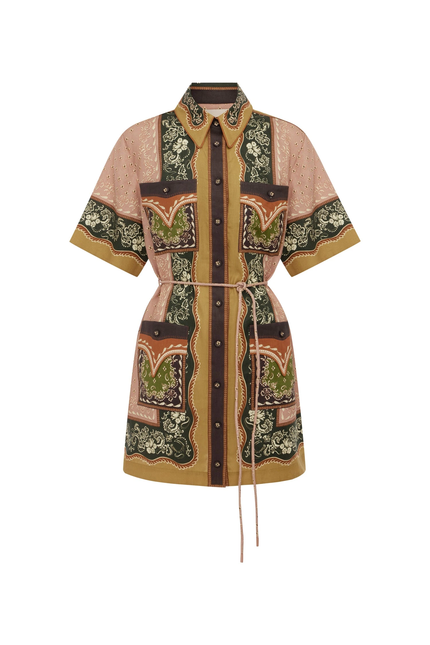 Darcey Mini Dress by Alemais - Dresses Alemais Darcey Mini Dress