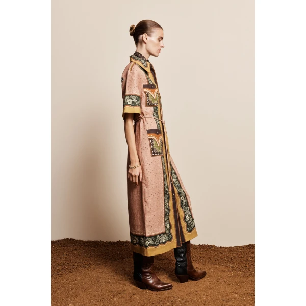 Alemais Darcey Shirtdress Dress, view 3
