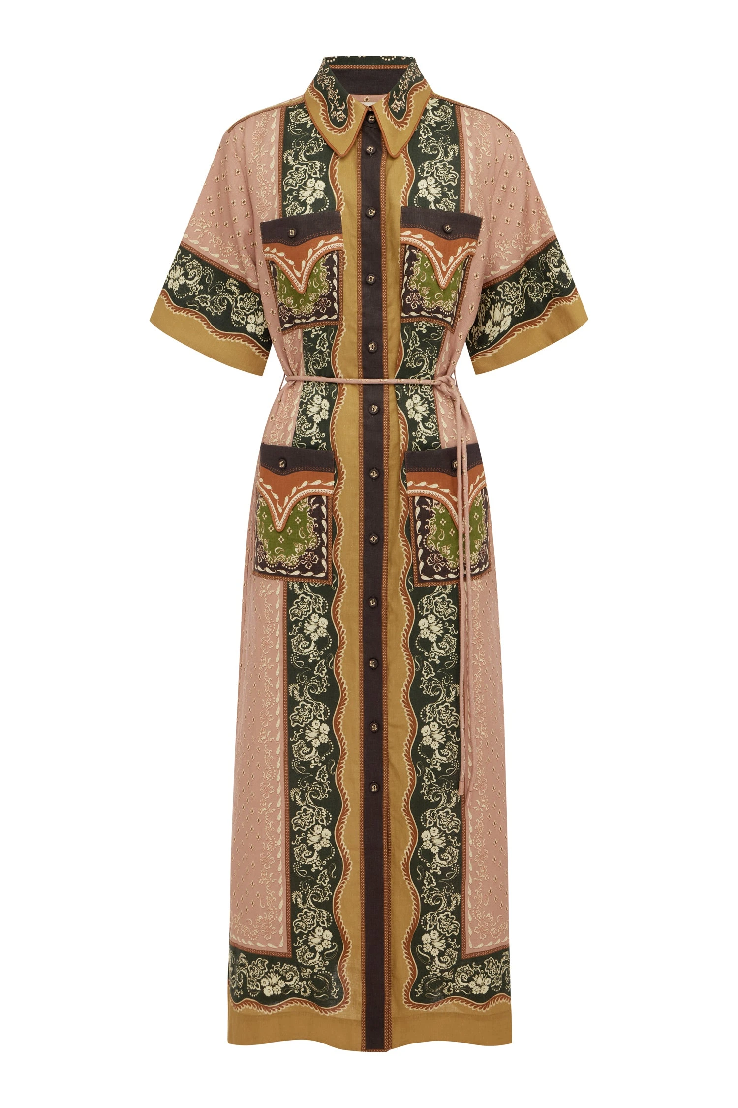 Darcey Shirtdress by Alemais - Dresses Alemais Darcey Shirtdress Dress