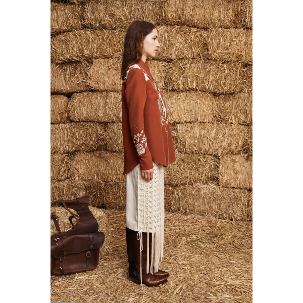 Alemais Duke Embroidered Shirt, view 3