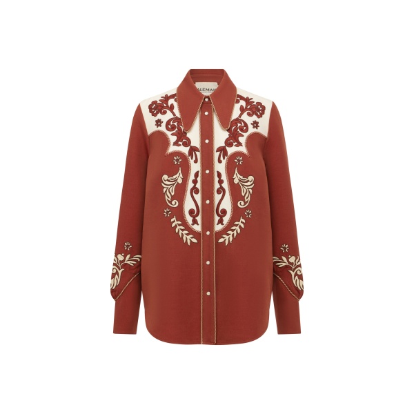 Alemais Duke Embroidered Shirt