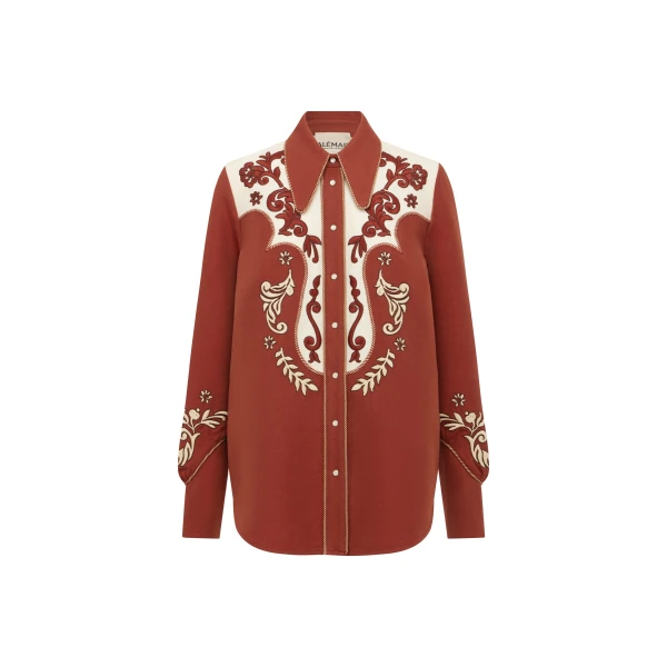Alemais Duke Embroidered Shirt