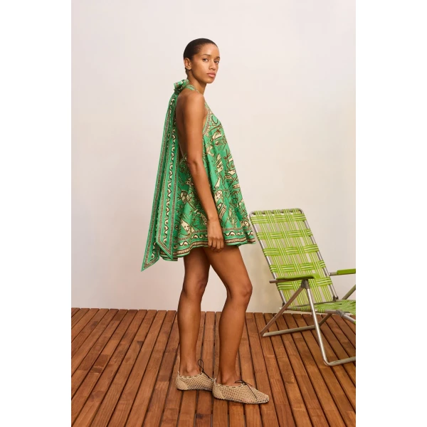 Alemais Fish Sticks Mini Dress, view 3
