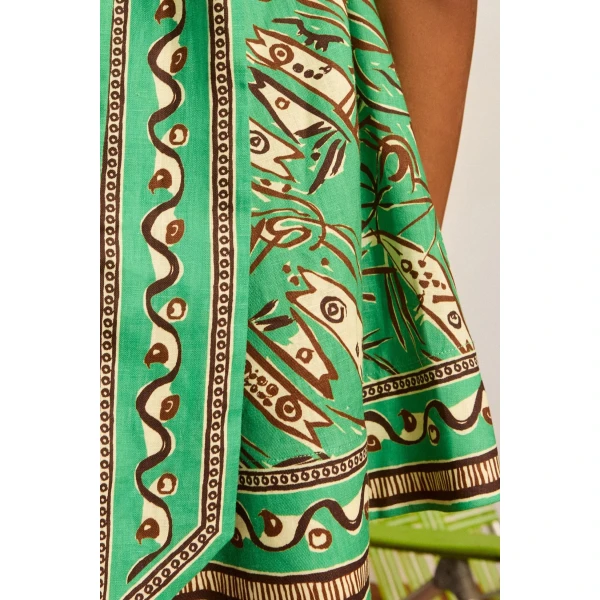 Alemais Fish Sticks Mini Dress, view 5