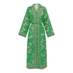 Alemais Fish Sticks Shirtdress Dress