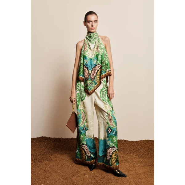 Alemais Florence Scarf Top, view 2