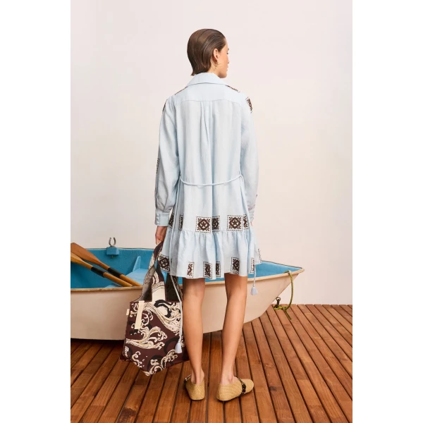Alemais Grace Mini Dress, view 4