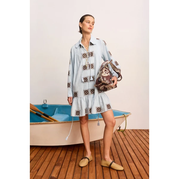 Alemais Grace Mini Dress, view 6