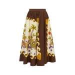 Alemais Island Cove Midi Skirt