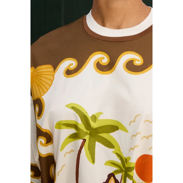 Alemais Island Cove Mini Dress, view 5