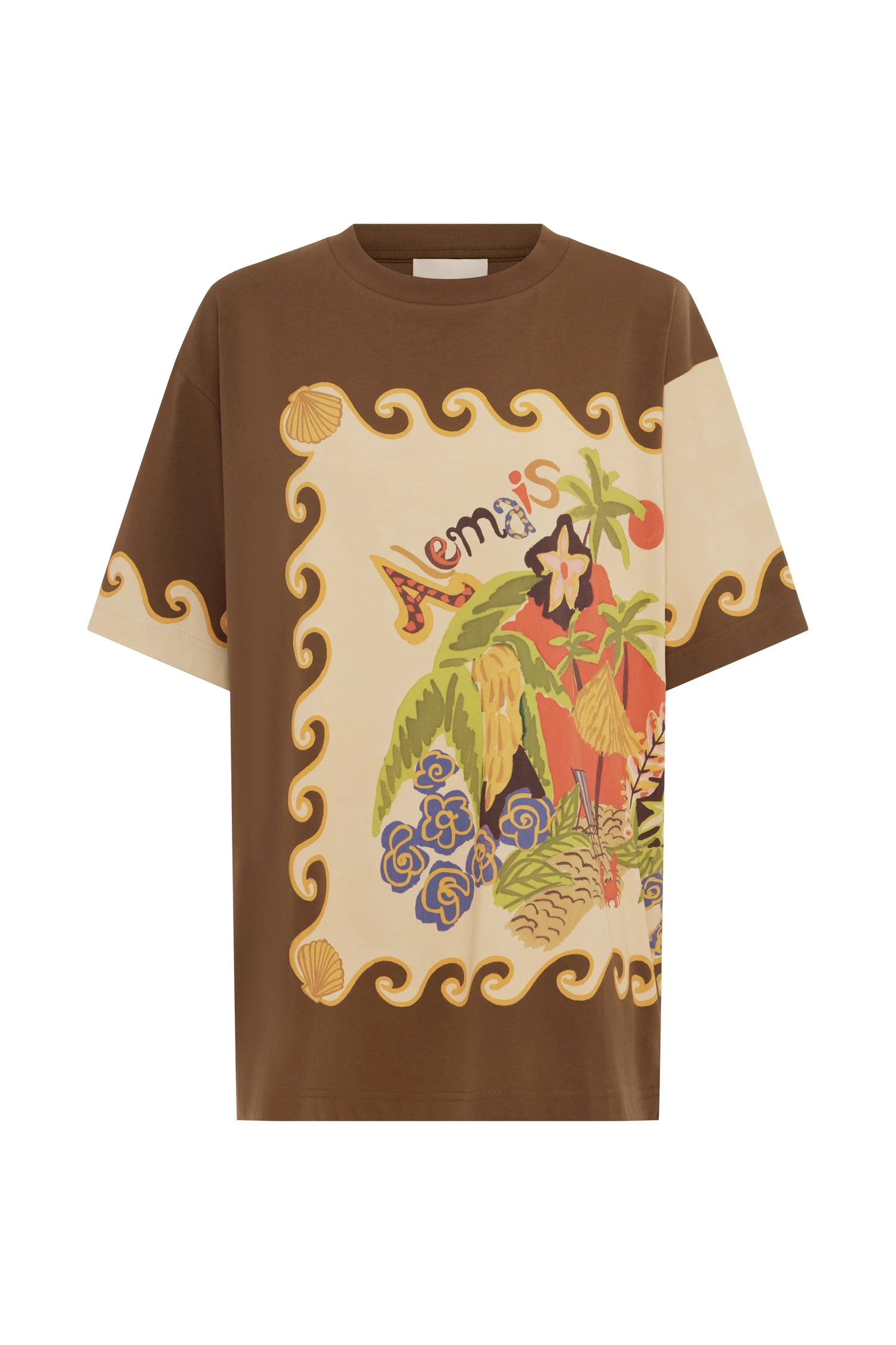 Island Cove Tee by Alemais - Tops Alemais Island Cove Tee Top