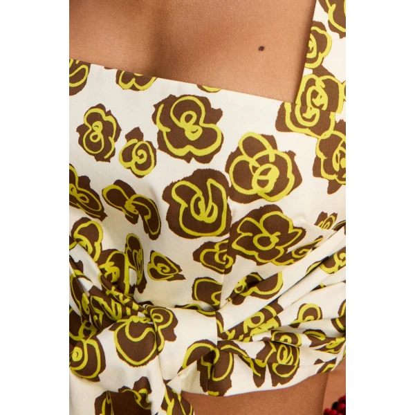 Alemais Island Cove Tie Bralette, view 5