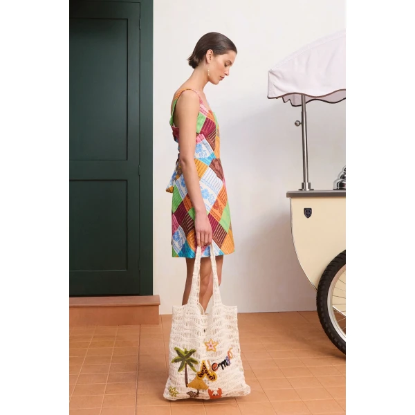 Alemais Kaleidoscope Mini Dress, view 3