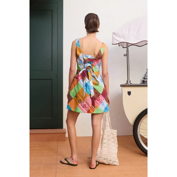 Alemais Kaleidoscope Mini Dress, view 4