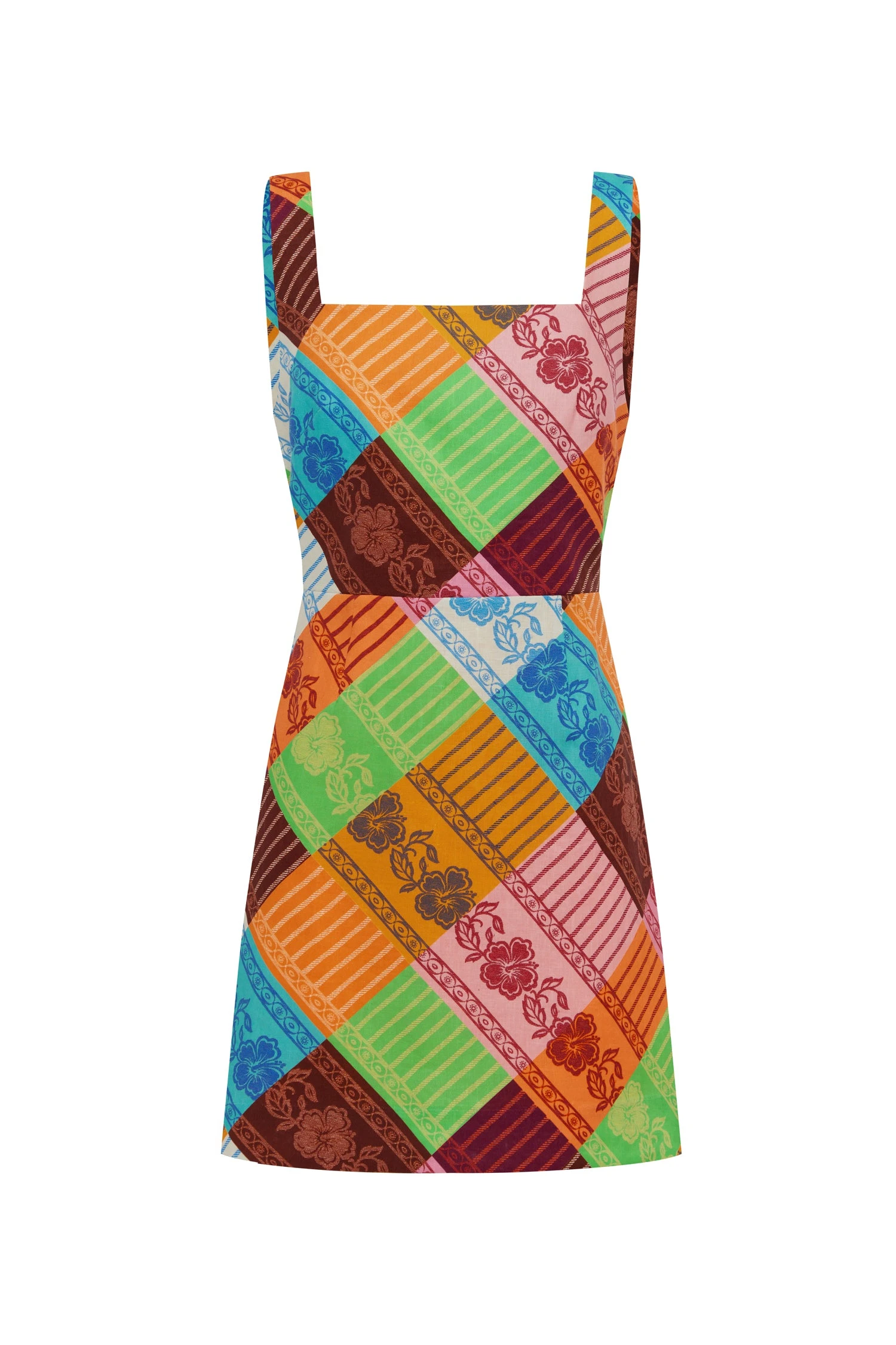 Kaleidoscope Mini Dress by Alemais - Dresses Alemais Kaleidoscope Mini Dress