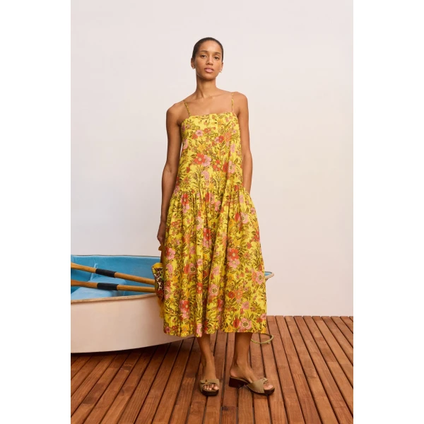 Alemais Kitty Midi Dress, view 2