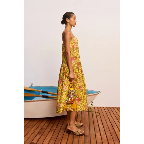 Alemais Kitty Midi Dress, view 3