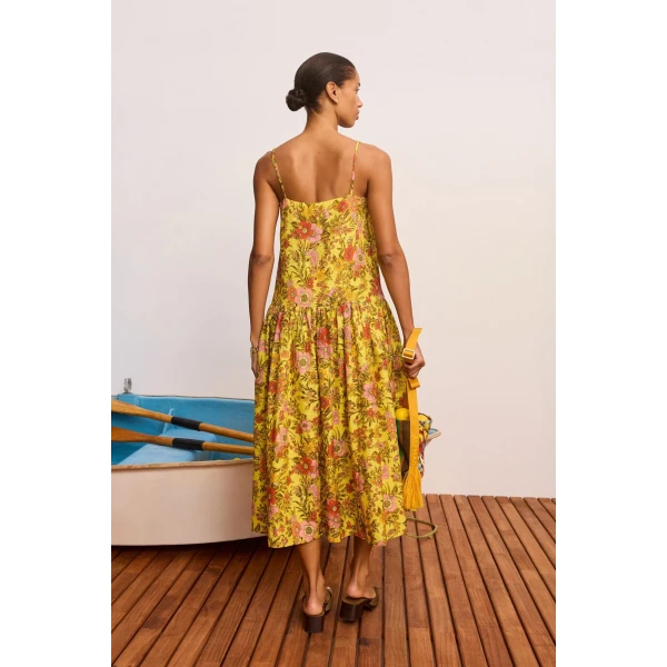 Alemais Kitty Midi Dress, view 4