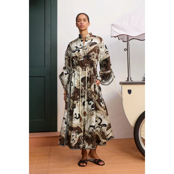 Alemais Otis Shirtdress Dress, view 2