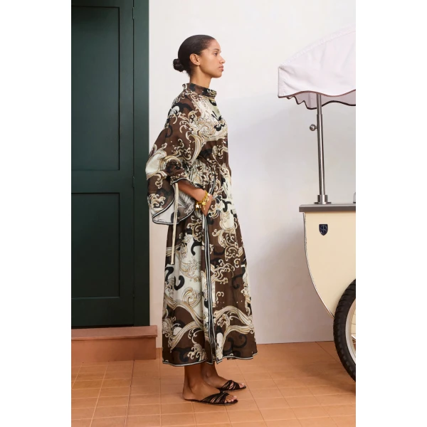 Alemais Otis Shirtdress Dress, view 3