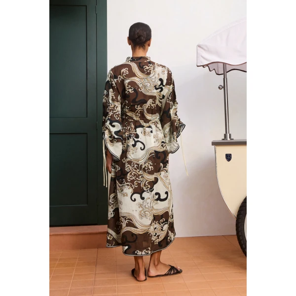 Alemais Otis Shirtdress Dress, view 4