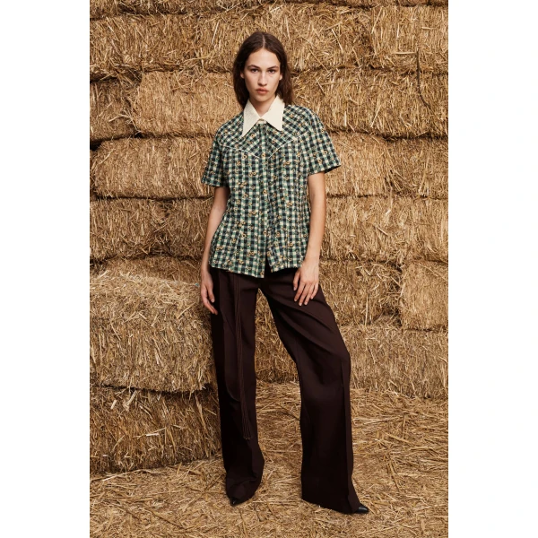 Alemais Outrider Seersucker Shirt, view 2