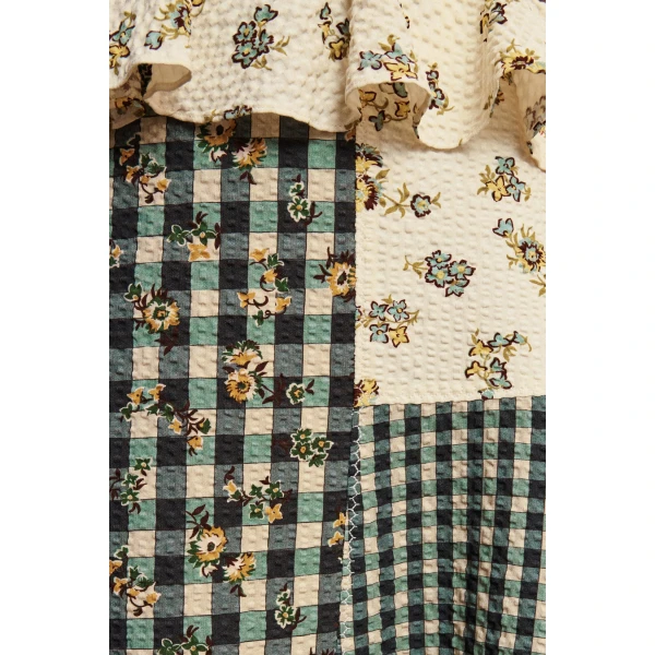 Alemais Outrider Seersucker Skirt, view 5