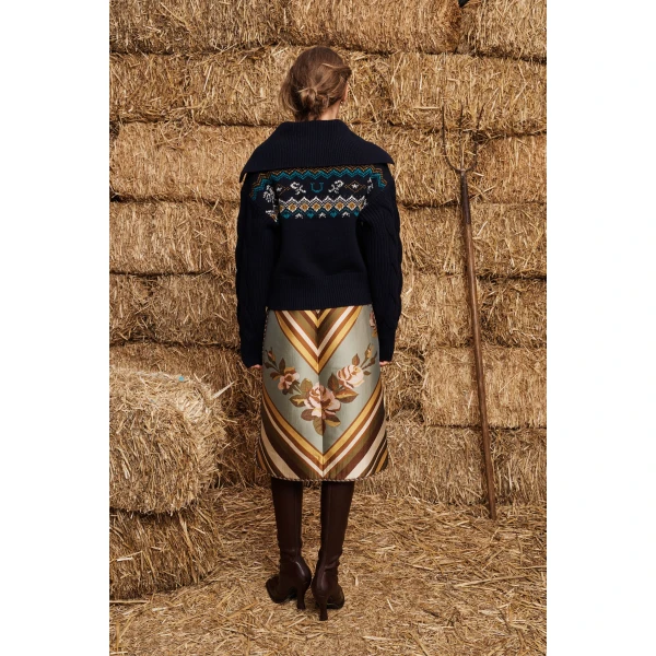 Alemais Patsy Knit Cardigan, view 4
