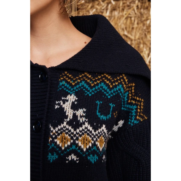 Alemais Patsy Knit Cardigan, view 5