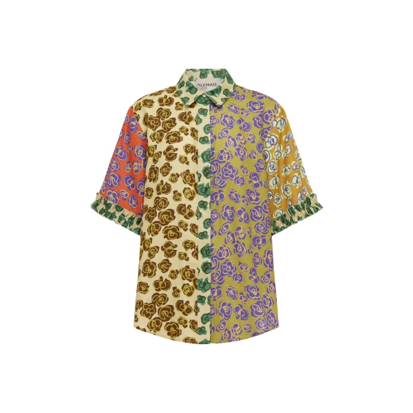 Alemais Patty Spliced Shirt
