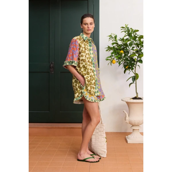 Alemais Patty Spliced Short, view 3