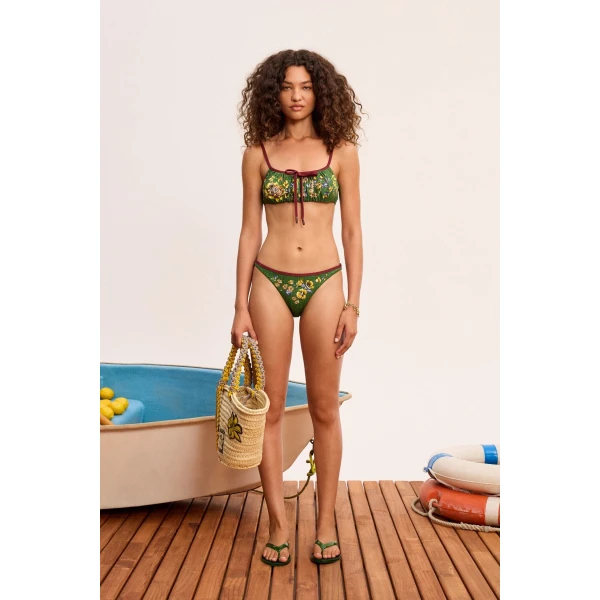 Alemais Phyllis Balconette Top, view 2