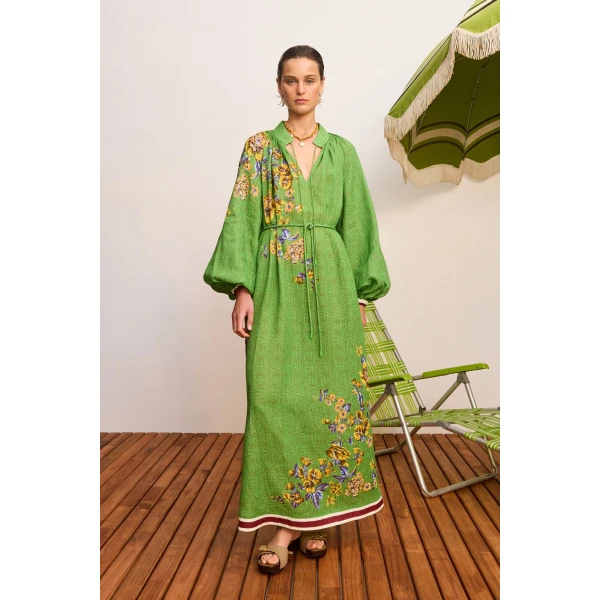 Alemais Phyllis Midi Dress, view 2