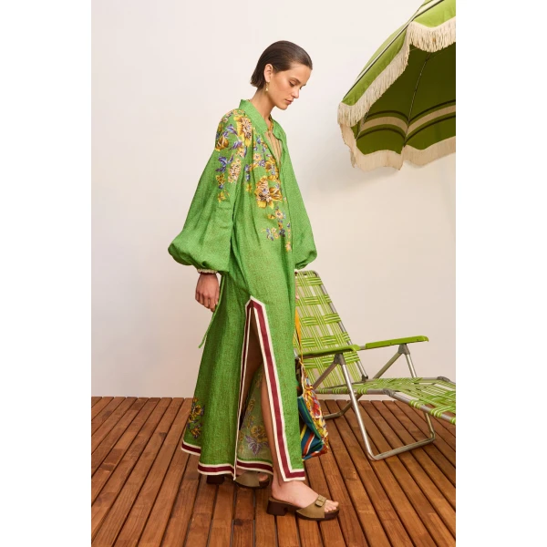 Alemais Phyllis Midi Dress, view 3