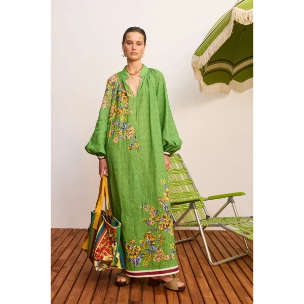 Alemais Phyllis Midi Dress, view 6