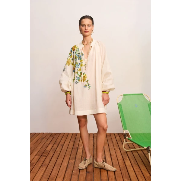 Alemais Phyllis Mini Dress, view 2