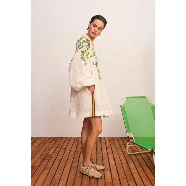 Alemais Phyllis Mini Dress, view 3