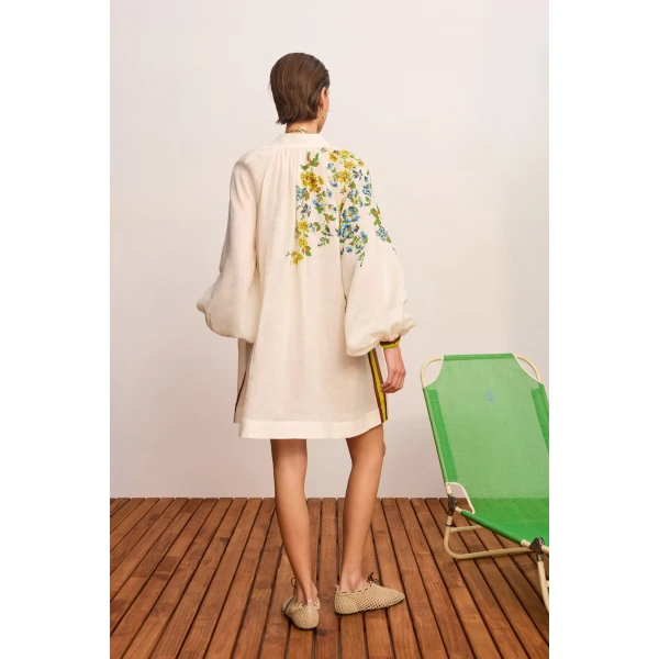 Alemais Phyllis Mini Dress, view 4